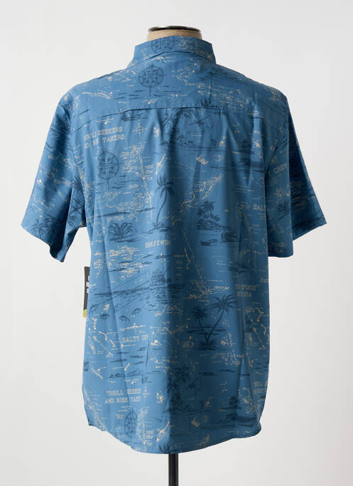 Chemise manches courtes bleu SALTY CREW pour homme
