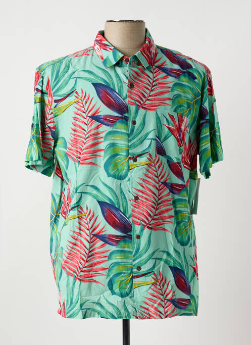 Chemise manches courtes vert HURLEY pour homme