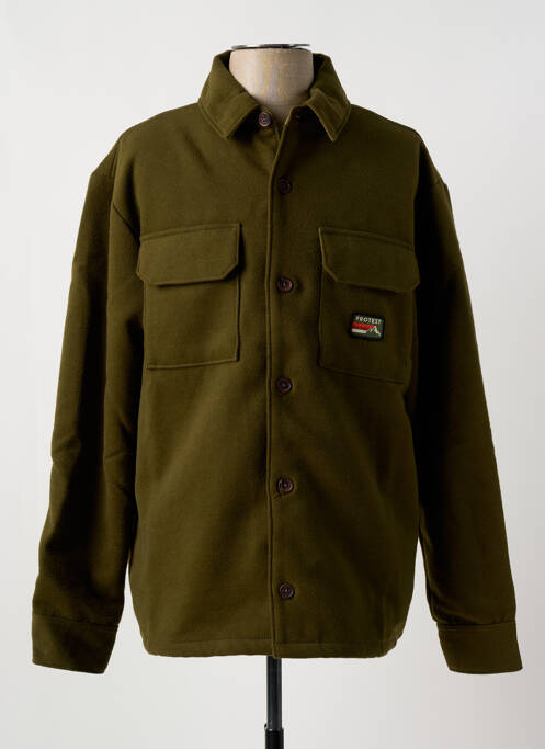 Veste casual vert PROTEST pour homme