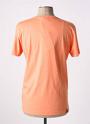 T-shirt coupe droite manches courtes orange RAGWEAR homme
