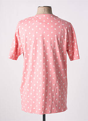 T-shirt coupe droite manches courtes rose LOSAN homme