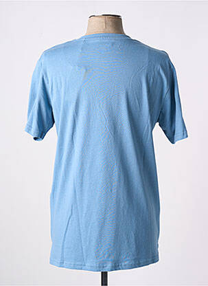 T-shirt coupe droite manches courtes bleu LDN homme