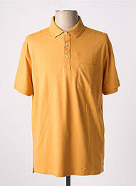 Polo coupe droite manches courtes jaune LOSAN homme