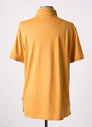 Polo coupe droite manches courtes jaune LOSAN homme