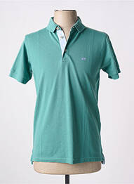 Polo coupe droite manches courtes vert BROWN JURY homme