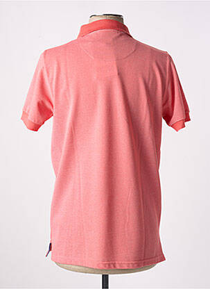Polo coupe droite manches courtes rouge BROWN JURY homme