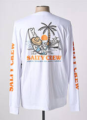 T-shirt blanc SALTY CREW pour homme seconde vue