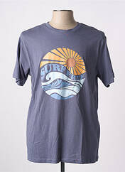T-shirt bleu LOSAN pour homme seconde vue