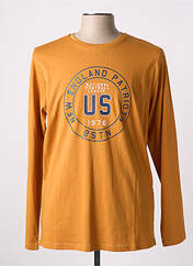 T-shirt jaune LOSAN pour homme seconde vue