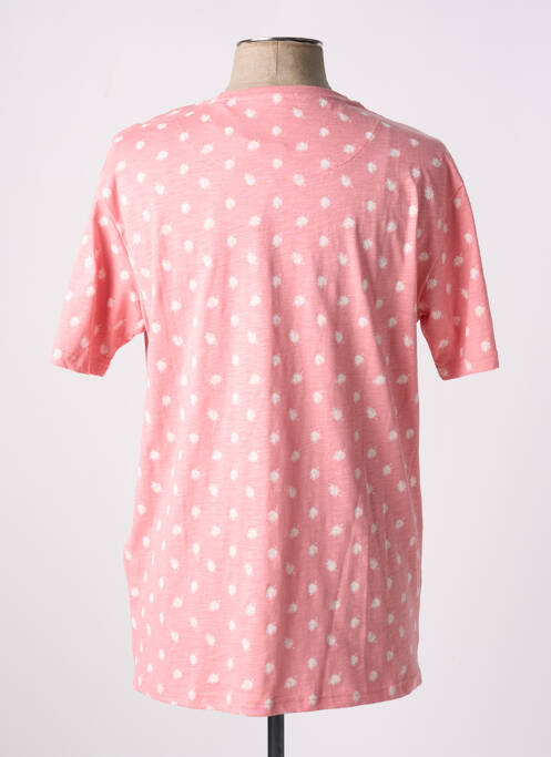 T-shirt coupe droite manches courtes rose LOSAN homme