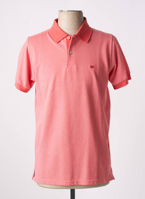 Polo rouge BROWN JURY pour homme