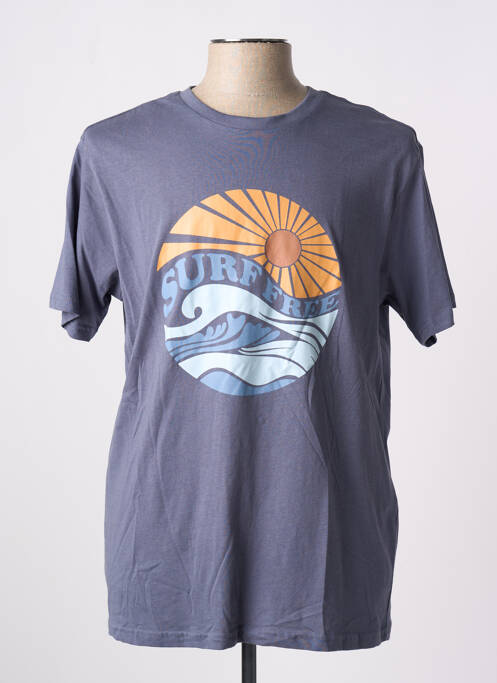 T-shirt bleu LOSAN pour homme
