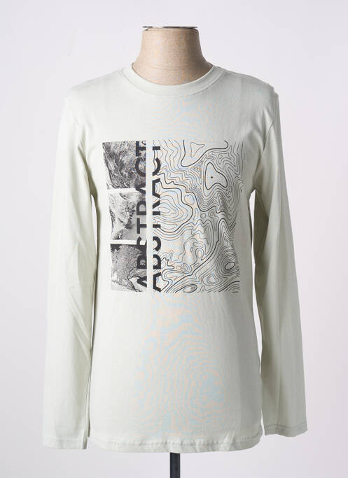 T-shirt gris LDN pour homme