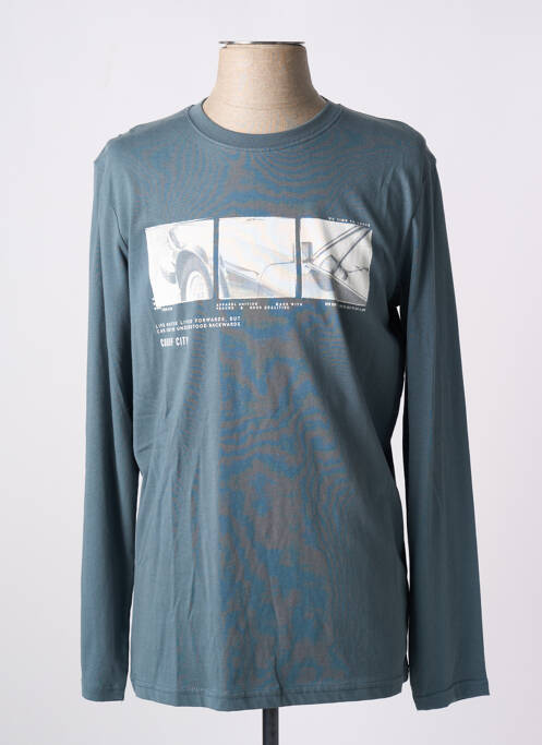 T-shirt gris LDN pour homme