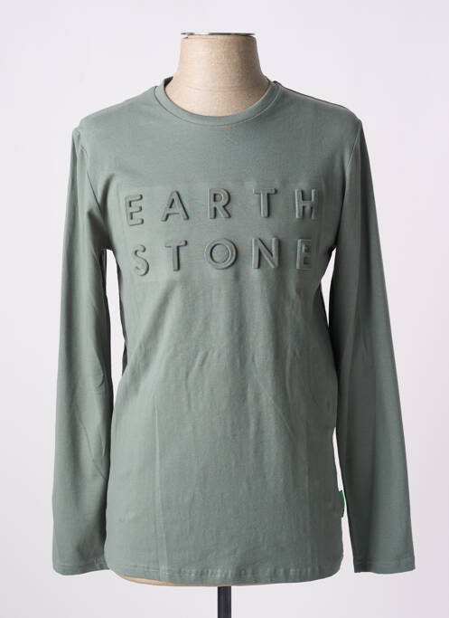 T-shirt vert LDN pour homme