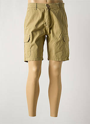 Bermuda coupe droite beige LOSAN homme