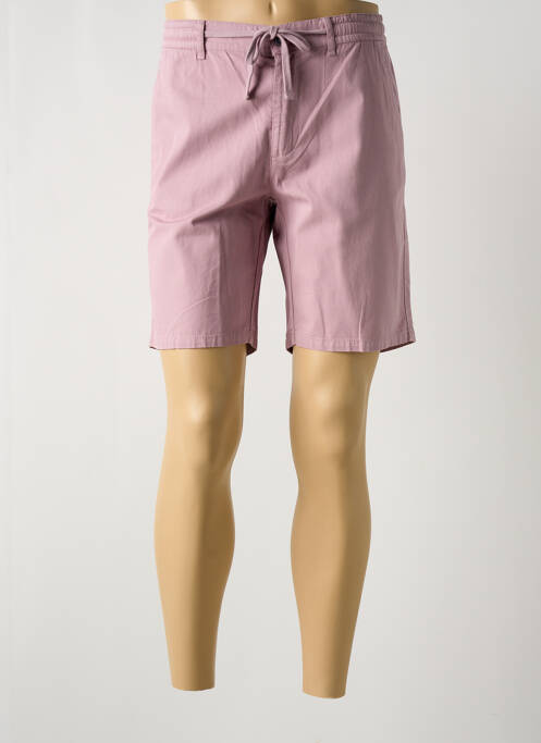 Bermuda rose LCDN pour homme