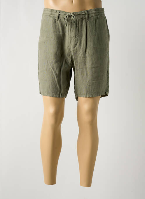 Bermuda vert LCDN pour homme
