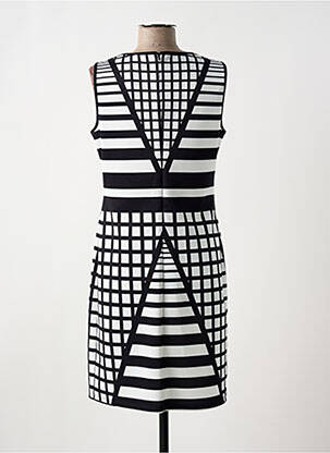 Robe mi-longue sans manche sans manche noir MERI & ESCA femme