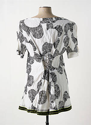 Tunique manches courtes coupe cintrée noir ALAIN WEIZ femme