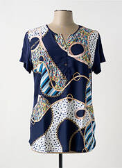 Blouse bleu GALMALLA pour femme seconde vue