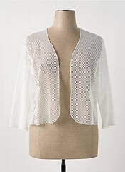 Gilet manches longues blanc GEVANA pour femme seconde vue