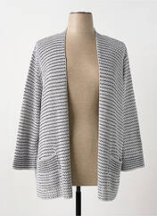 Gilet manches longues bleu MINO MORA pour femme seconde vue