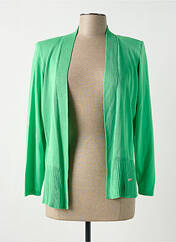 Gilet manches longues vert MINO MORA pour femme seconde vue