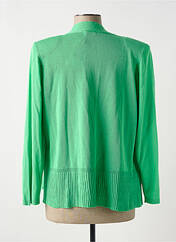 Gilet manches longues vert MINO MORA pour femme seconde vue