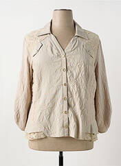 Chemisier beige QUATTRO pour femme seconde vue