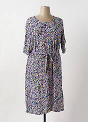 Robe mi-longue violet CONCEPT K pour femme seconde vue