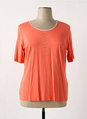 T-shirt orange SOMMERMANN pour femme seconde vue