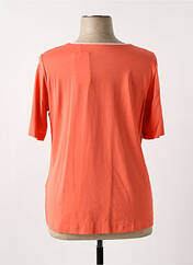 T-shirt orange SOMMERMANN pour femme seconde vue