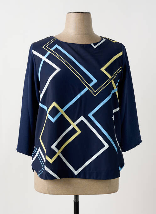 Blouse bleu GALMALLA pour femme
