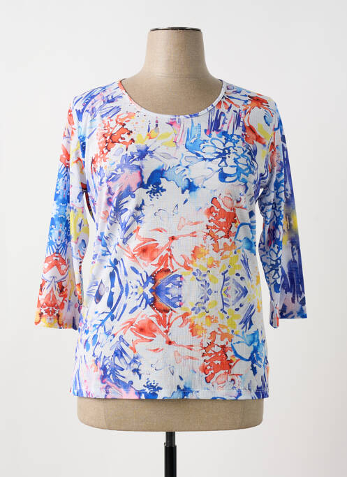 Blouse orange MINO MORA pour femme