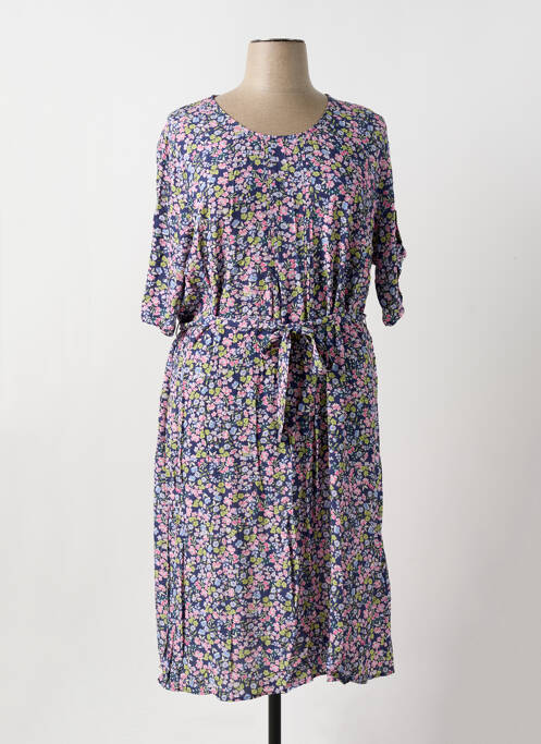 Robe mi-longue violet CONCEPT K pour femme