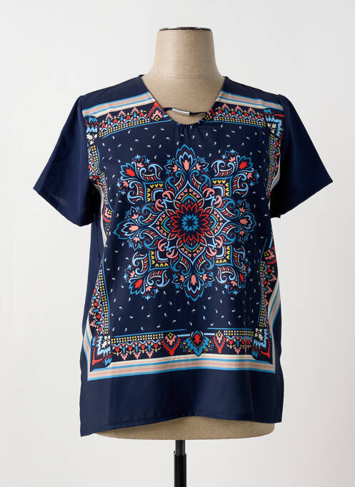 T-shirt bleu GALMALLA pour femme