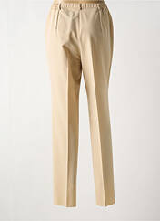 Pantalon slim beige CHRISTIAN MARRY pour femme seconde vue