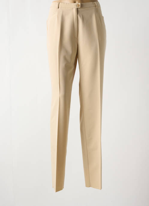 Pantalon slim beige CHRISTIAN MARRY pour femme