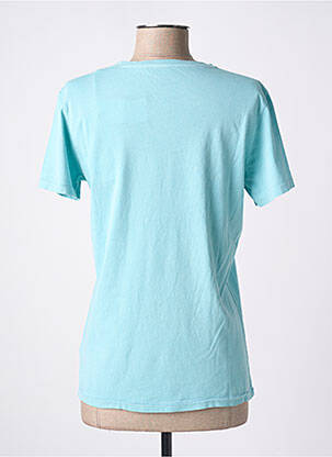 T-shirt coupe droite manches courtes bleu AMERICAN VINTAGE femme