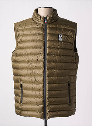 Doudoune poches sans capuche vert HERO SEVEN homme