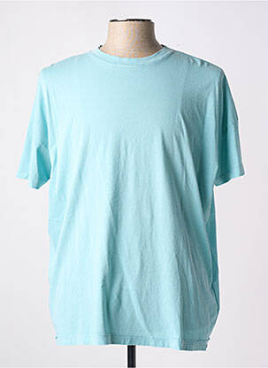 T-shirt coupe droite manches courtes bleu AMERICAN VINTAGE homme