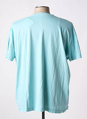 T-shirt coupe droite manches courtes bleu AMERICAN VINTAGE homme