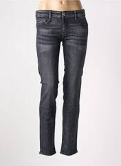 Jeans coupe slim gris LE TEMPS DES CERISES pour femme seconde vue