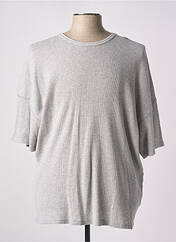 T-shirt gris AMERICAN VINTAGE pour homme seconde vue