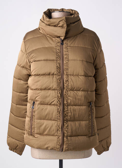 Doudoune marron LE TEMPS DES CERISES pour femme