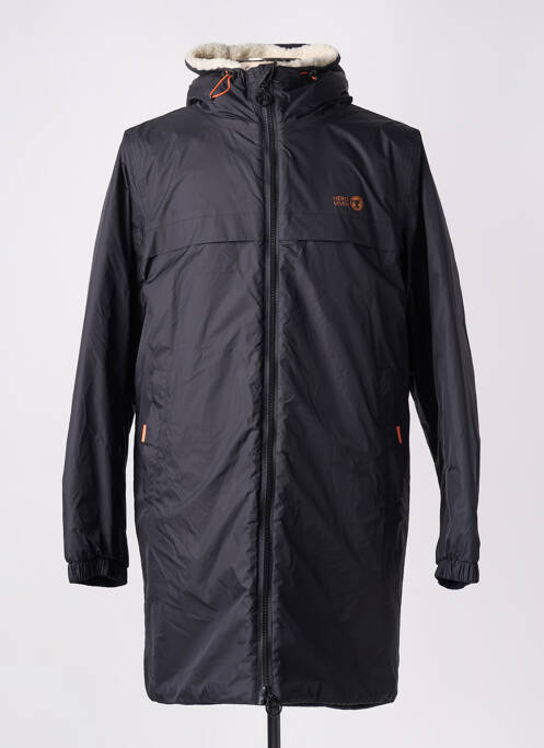 Parka noir HERO SEVEN pour femme
