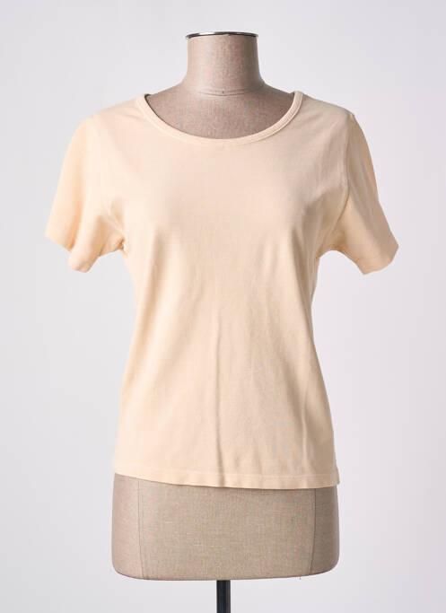 T-shirt beige AMERICAN VINTAGE pour femme