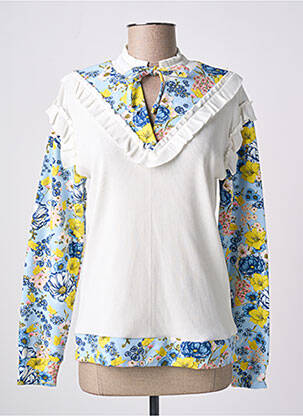 Sweat-shirt manches longues manches longues blanc VIKTOR & ROLF femme
