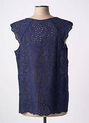 Top manches courtes manches courtes bleu OSCALITO femme